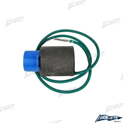 SOLENOID VALVE GREEN TRIM TAB 12V