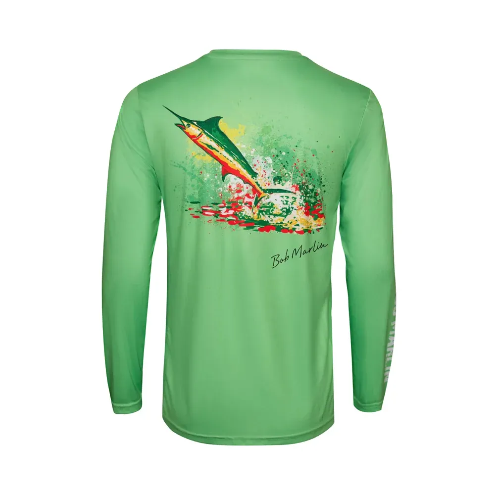 Performance Shirt Rasta Marlin Green