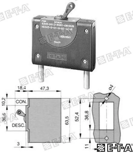 CIRCUIT BREAKER   50A