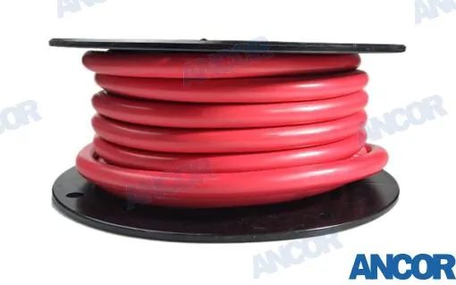 BATTERY CABLE 0AWG (53MM²) RED 50FT