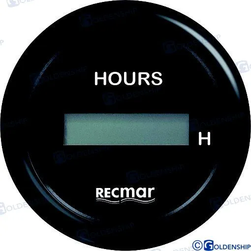 HOURMETER BLACK