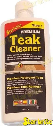 TEAK CLEANER 473 ML.