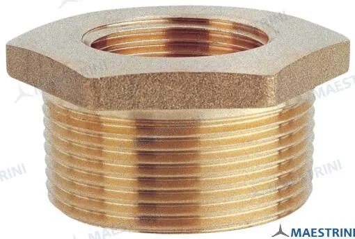 REDUCING BUSH 1'' X 3/4''  M.F. BRASS CR