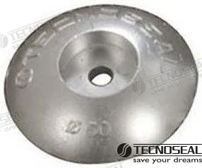SINGLE ANODE IN ZINC ALLOY FOR RUDDER