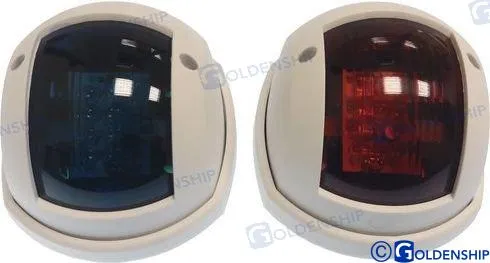 PAIR VERTICAL NAV.LIGHTS WHITE - LED