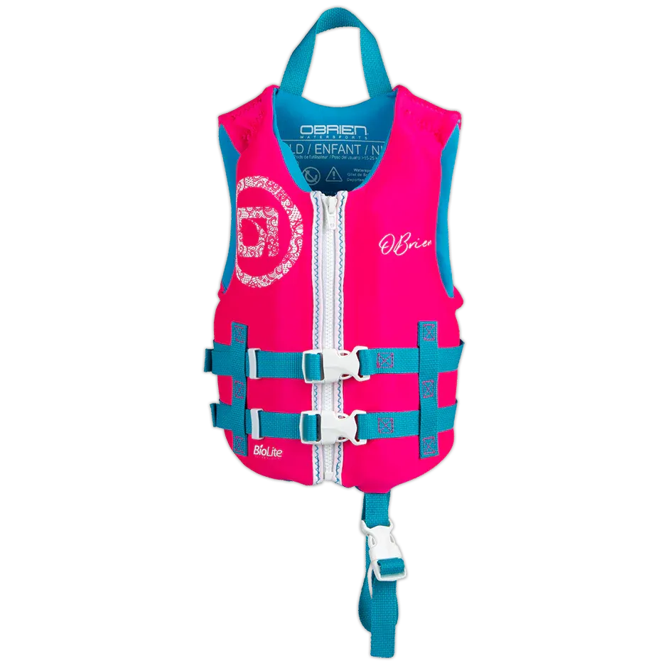 O'Brien Traditional Child Life Jacket - Pink (2020)