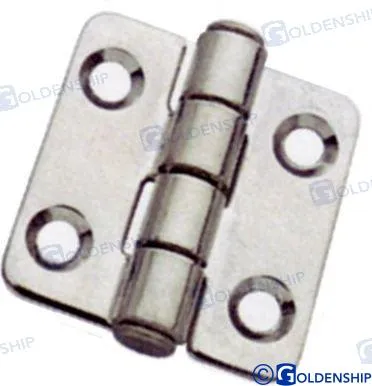 STAINLESS HINGE  40X37X2 (2)