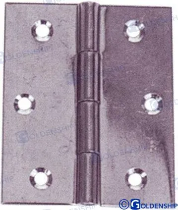 SS. DOOR HINGE 0.6 MM 50*60 MM (PACK2)