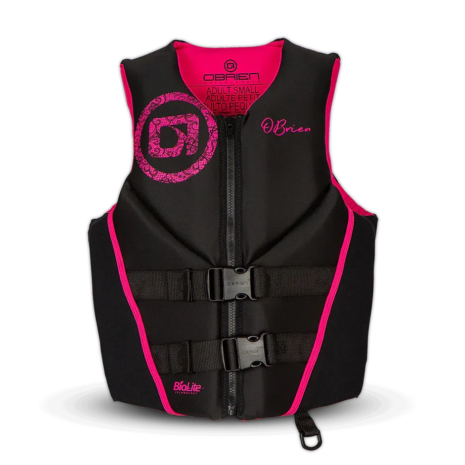 O'Brien Women's Traditional RS Life Jacket - Pink