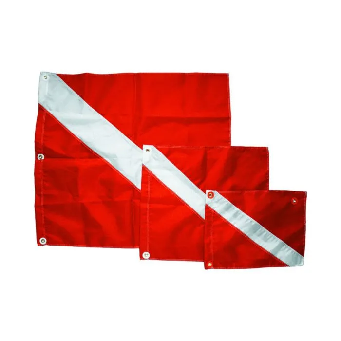 Innovative Scuba 31 x 36 inches Nylon Diver Down Flag