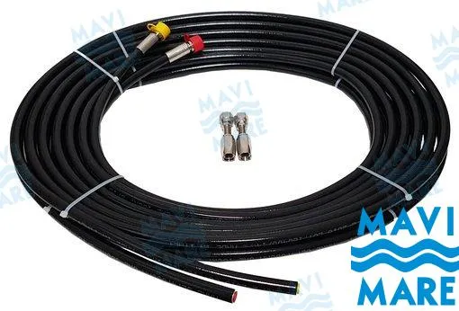 KIT 2 HOSES 8,5 M SAE100R7 5/16 W/FITTIN