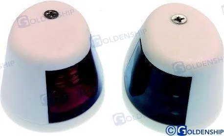 PAIR HORIZONTAL NAV.LIGHTS WHITE/LED